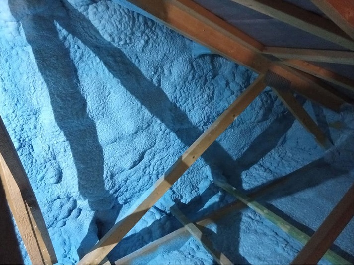 izolacja natryskowa stropu pianką TermopianaOK - Czechowice-Dziedzice