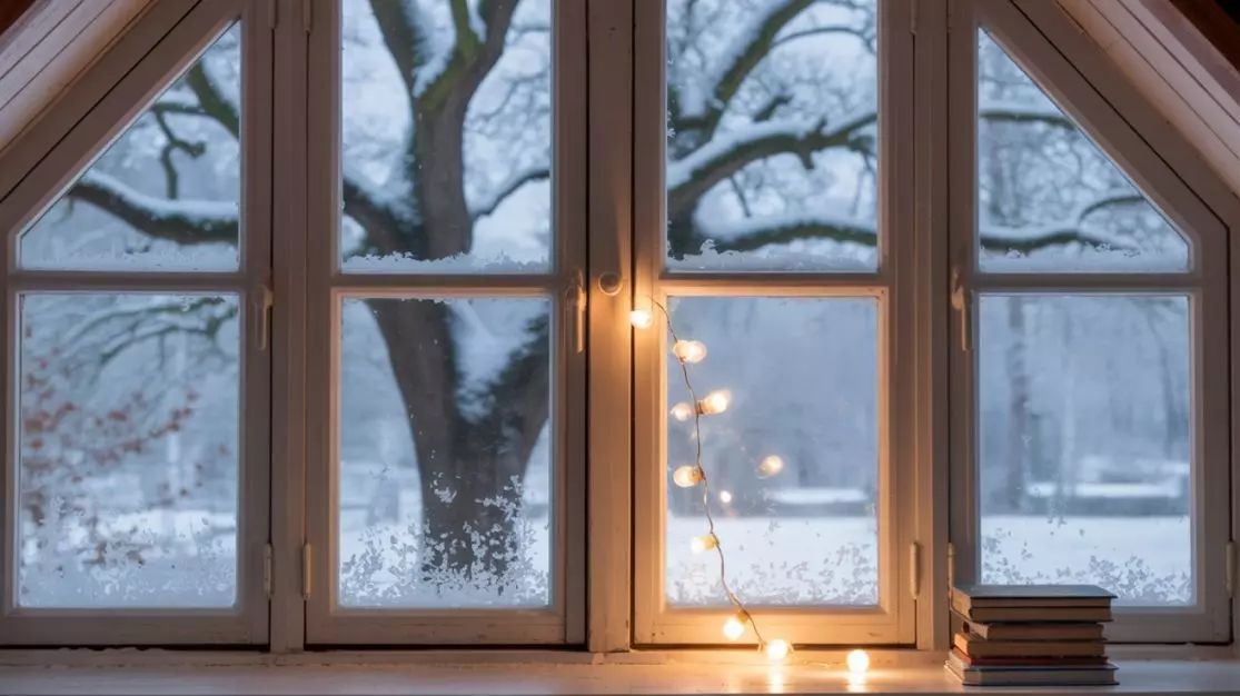 Lukarna od wewnątrz domu