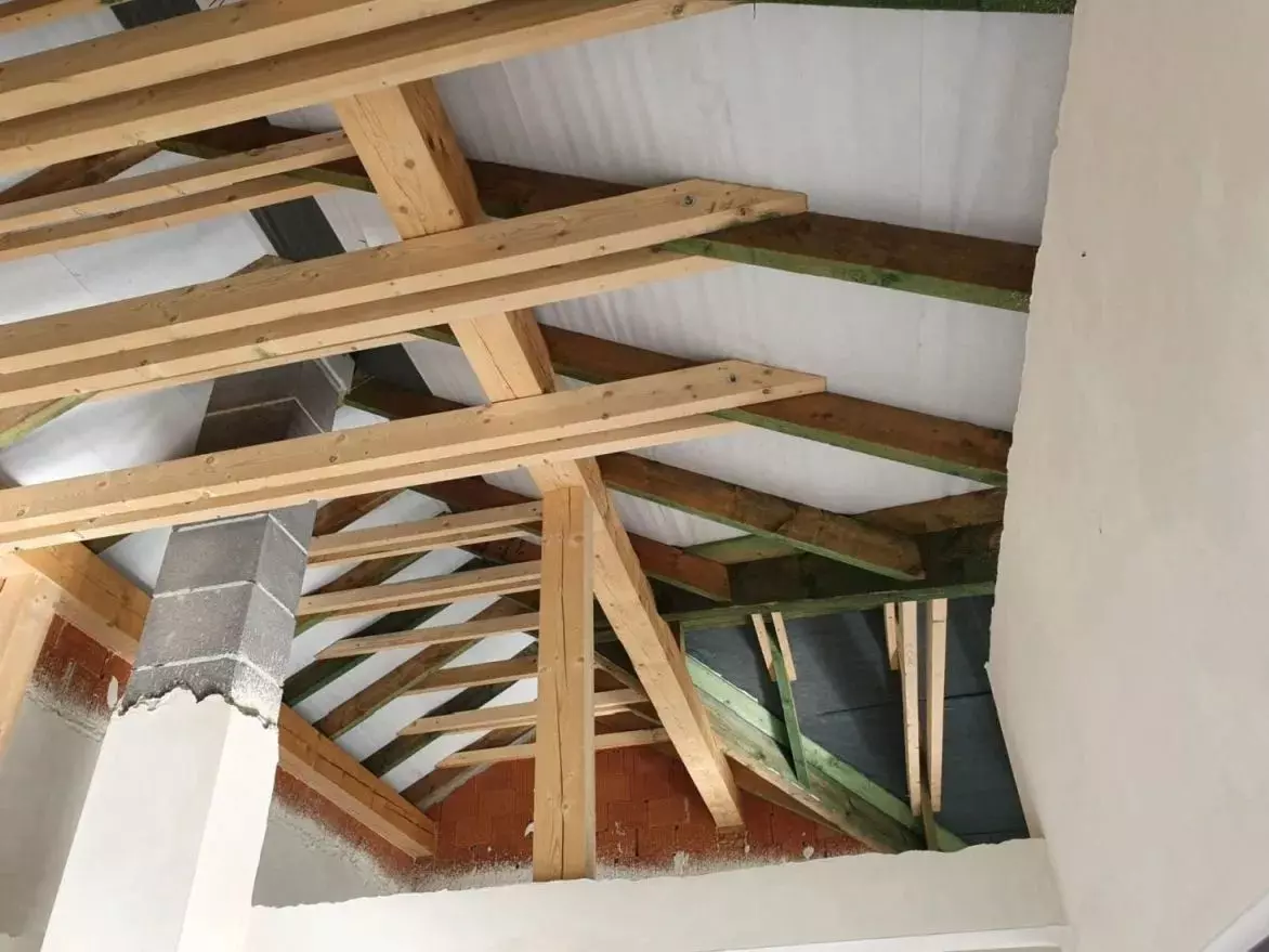 Podłoże przed natryskiem pianki